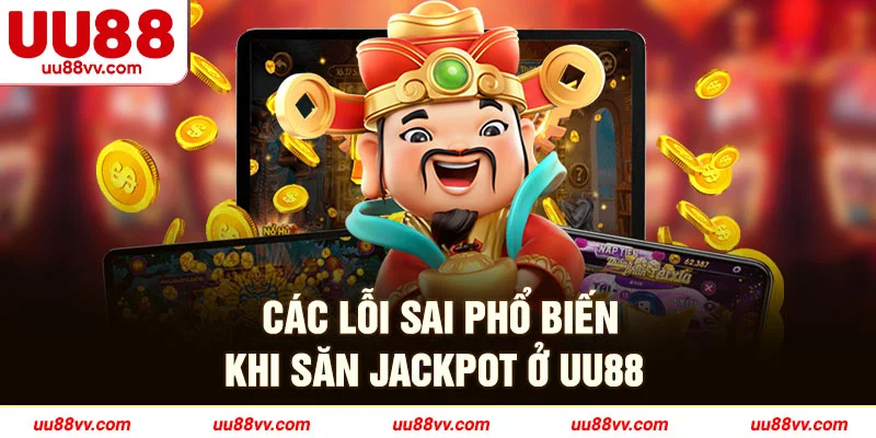 Các lỗi sai phổ biến khi săn jackpot ở UU88